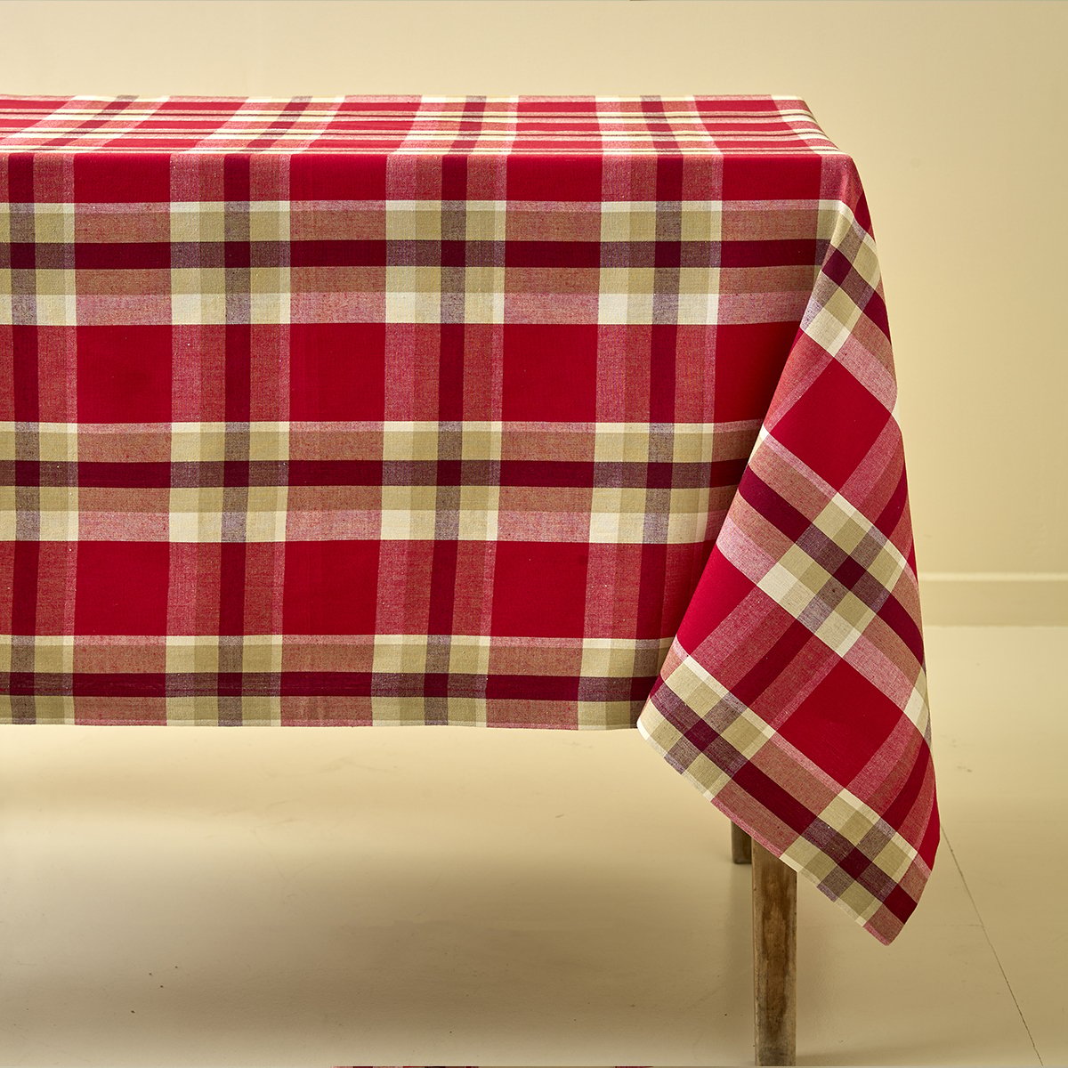 Nappe RDV AU SOMMET rouge, SYLVIE THIRIEZ