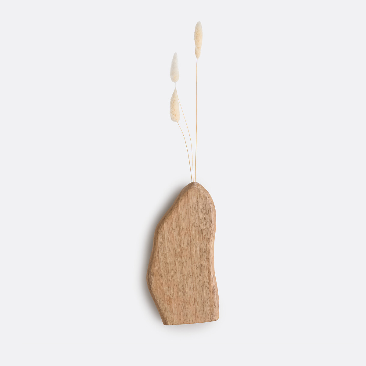 Jarrón decorativo de pared, madera de mango, altura 17 cm, NALYA natural, LA REDOUTE INTERIEURS