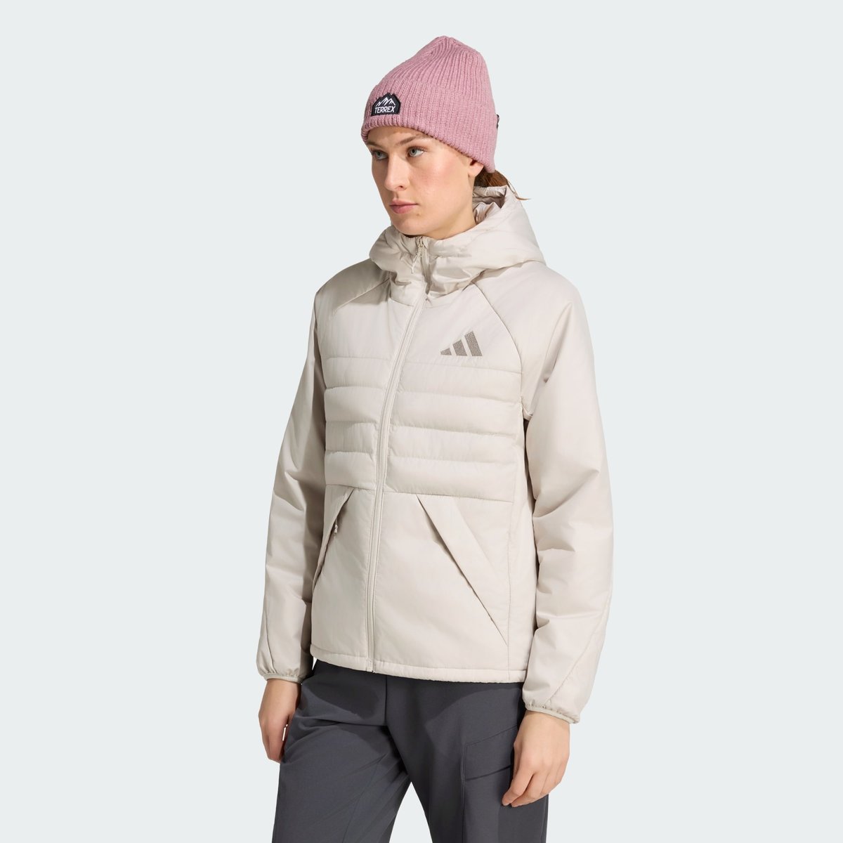 Veste À Capuche Protection Isolante Terrex Multi Climawarm Veste À Capuche Protection Isolante Terrex Multi Climawarm beige / beige, adidas Performance
