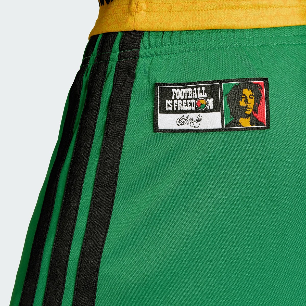 Short Domicile Jamaïque 26 X Bob Marley Short Domicile Jamaïque 26 X Bob Marley vivid green, adidas Performance