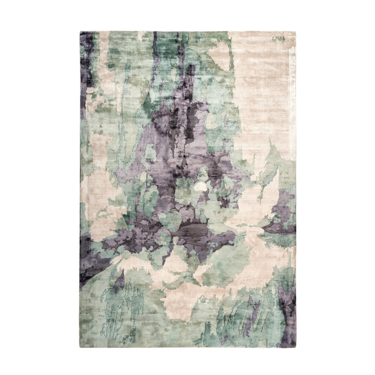 Tapis rectangulaire en viscose, SINAI multicolore, RECOLLECTION