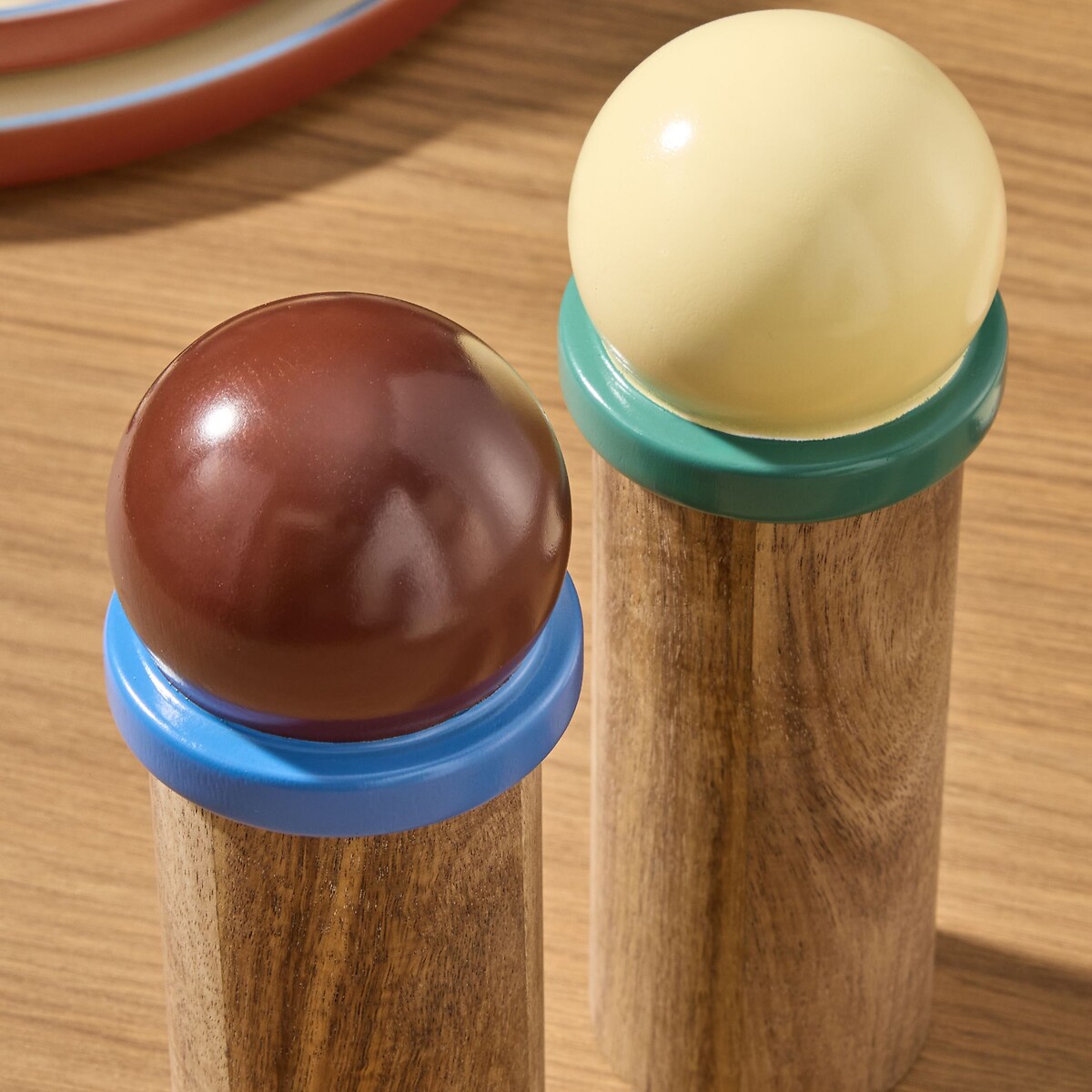 MADE.COM Bolla Salt & Pepper Grinders brown , MADE