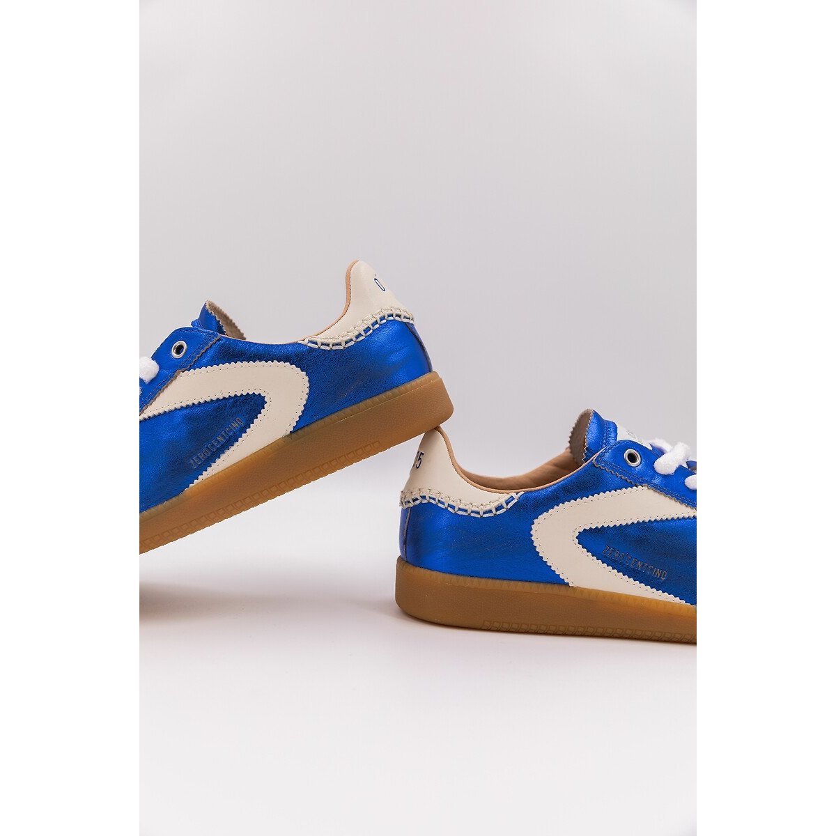Nova Leather Trainers electric blue, ZERO 105