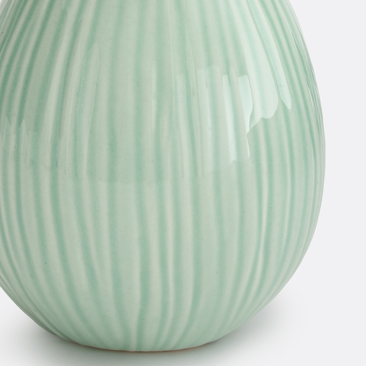 Lot de 4 vases en porcelaine, AQUORA turquoise, LA REDOUTE INTERIEURS