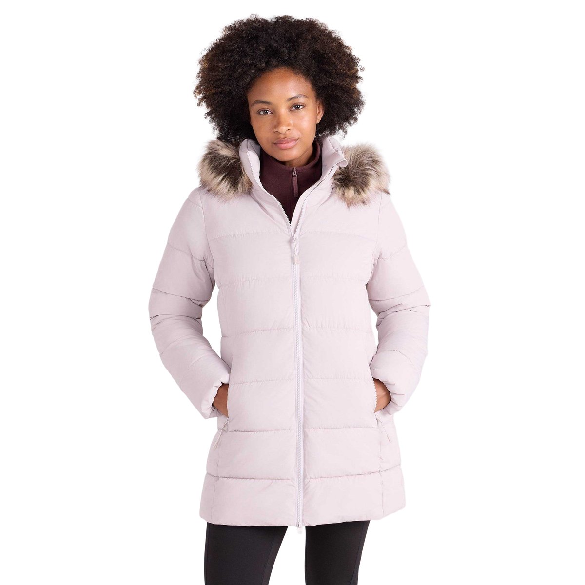 Veste matelassée NOLA beige clair, MOUNTAIN WAREHOUSE