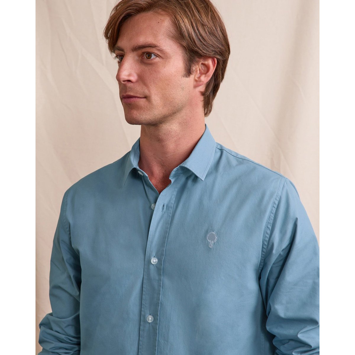 Chemise IRATY bleu moyen, FAGUO