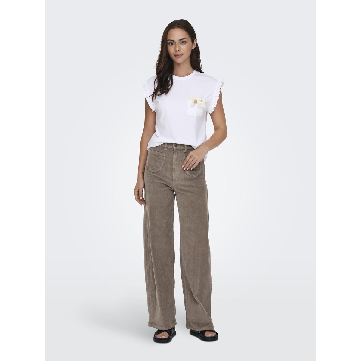Pantalon fossil, ONLY