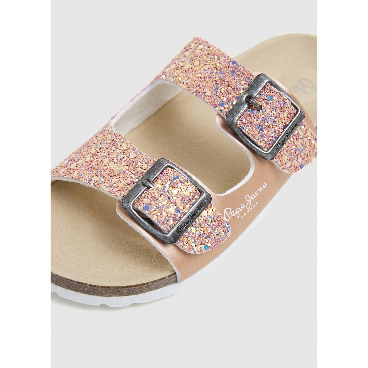 Mules OBAN STAR G naranja metalizado, PEPE JEANS