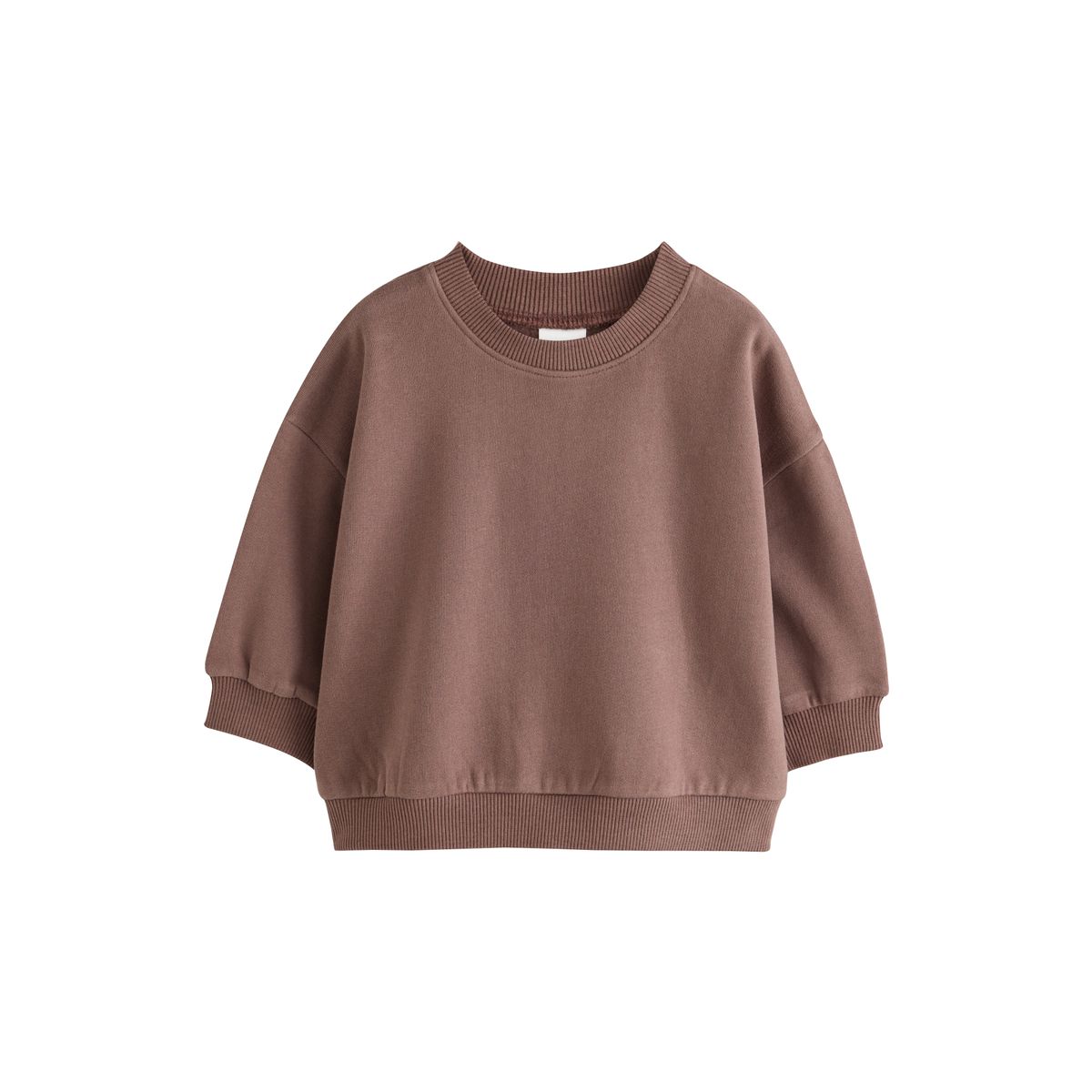 Sweat ras du cou, lot de 3 lilas/brun/crème, NEXT