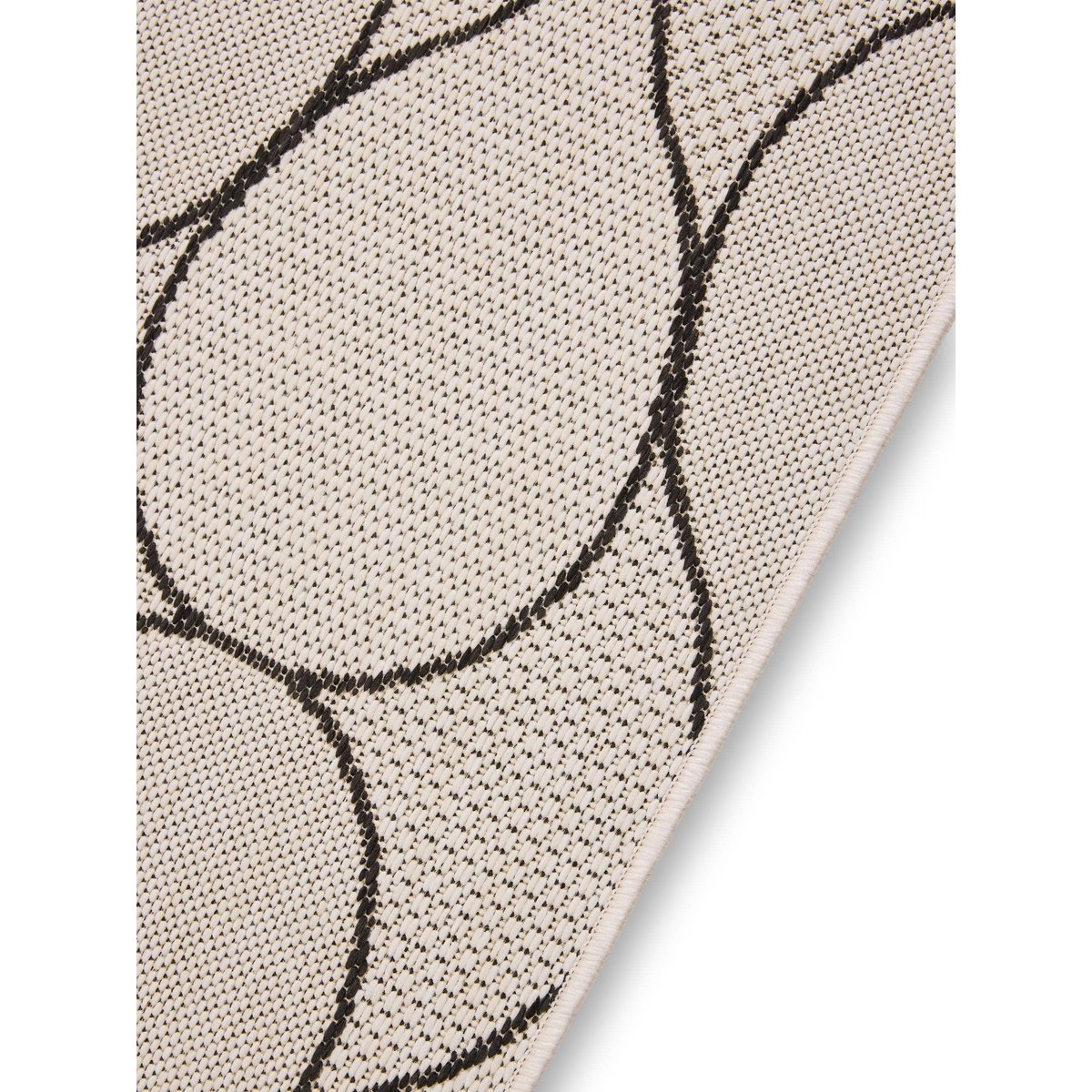 Tapis de couloir extérieur & intérieur METRO blanc, BENUTA