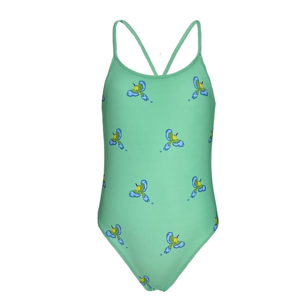 Maillot de bain 1P Le petit ENVOLE vert tropical, VENDREDI