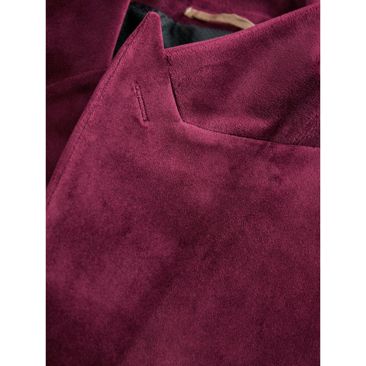 Blazer en velours rouge bordeaux, NEXT