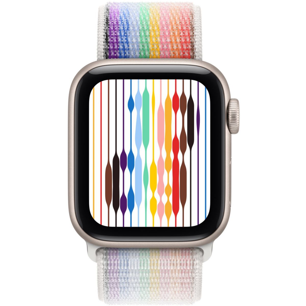 Bracelet 45 mm Sport Pride Edition multicolore, APPLE