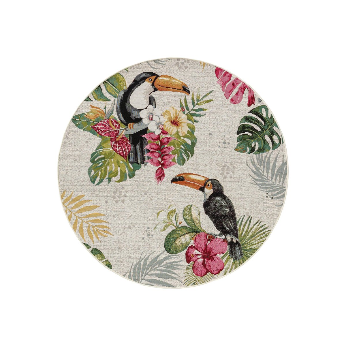 Tapis rond d'extérieur & intérieur ARTIS multicouleur, BENUTA 