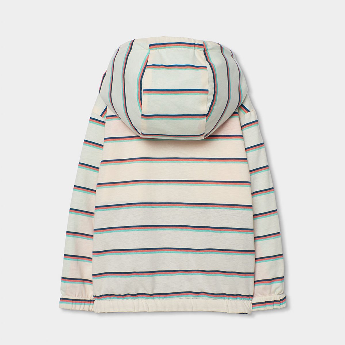 Parka réversible enfant tissu technique block vert, BOBOLI