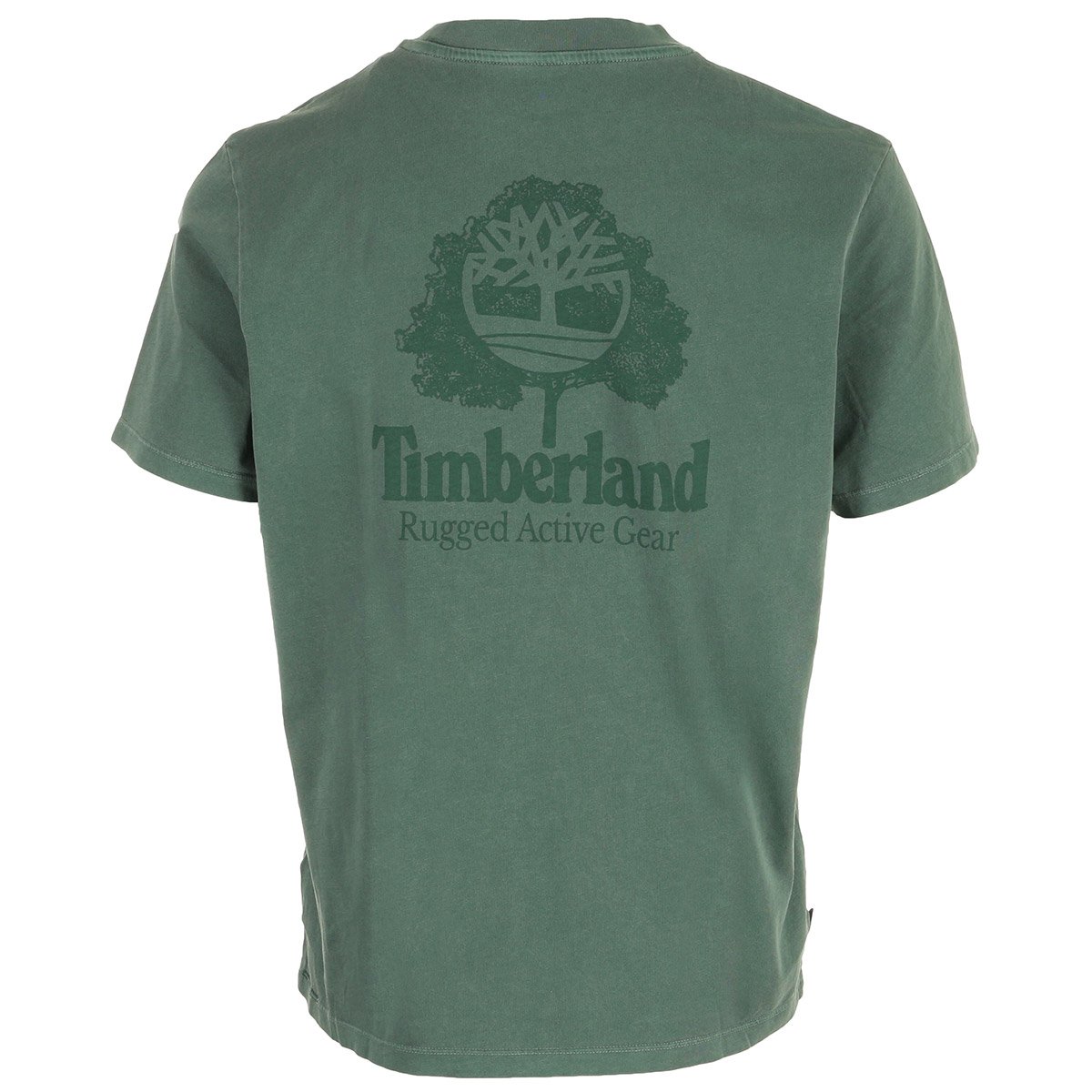 T-shirt RUGGED ACTIVE GEAR BACK dark green, TIMBERLAND