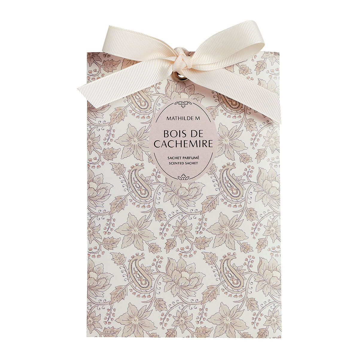 Sachet parfumé - Bois de Cachemire rose, MATHILDE M