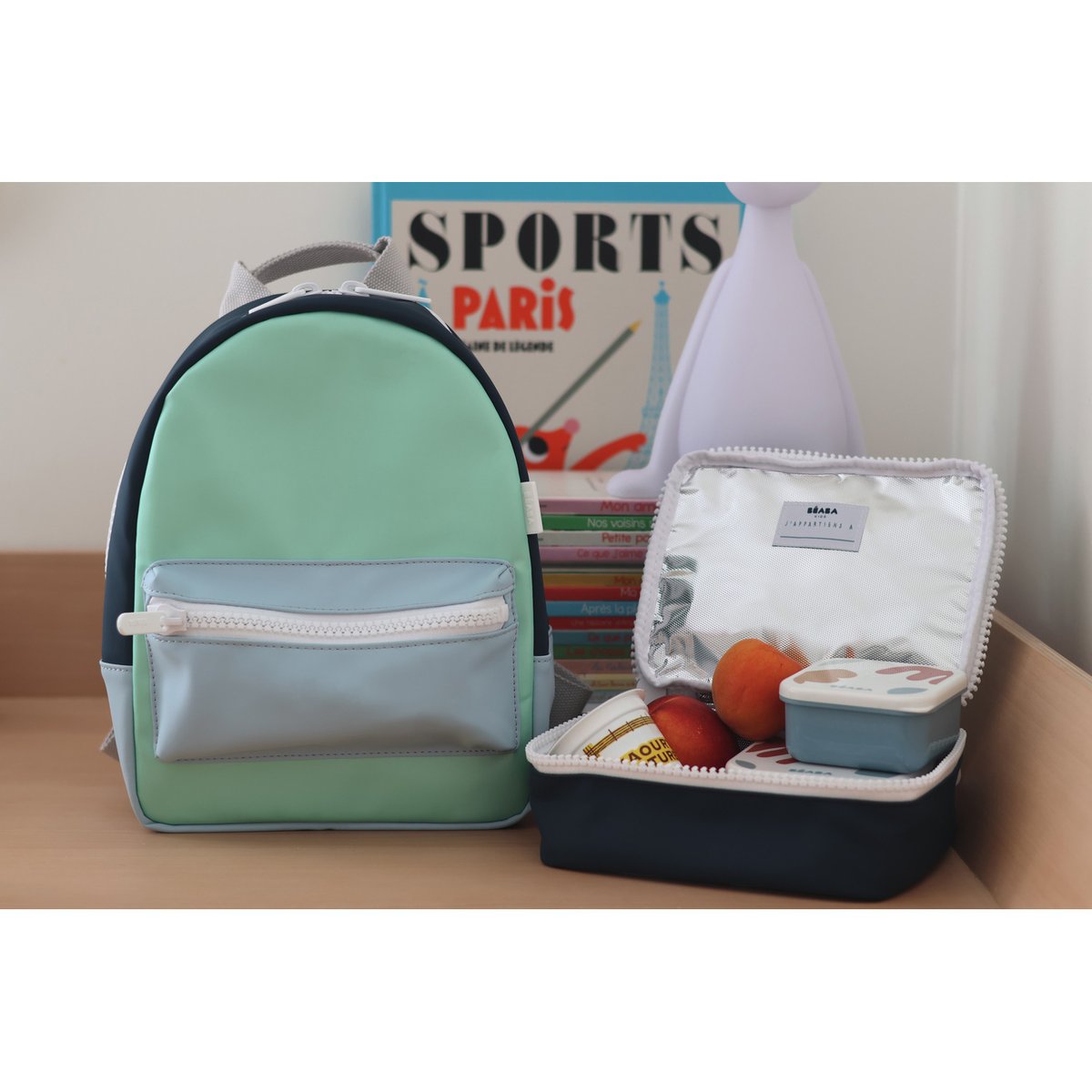 Trousse à gouter isotherme FARO matcha latte, BEABA