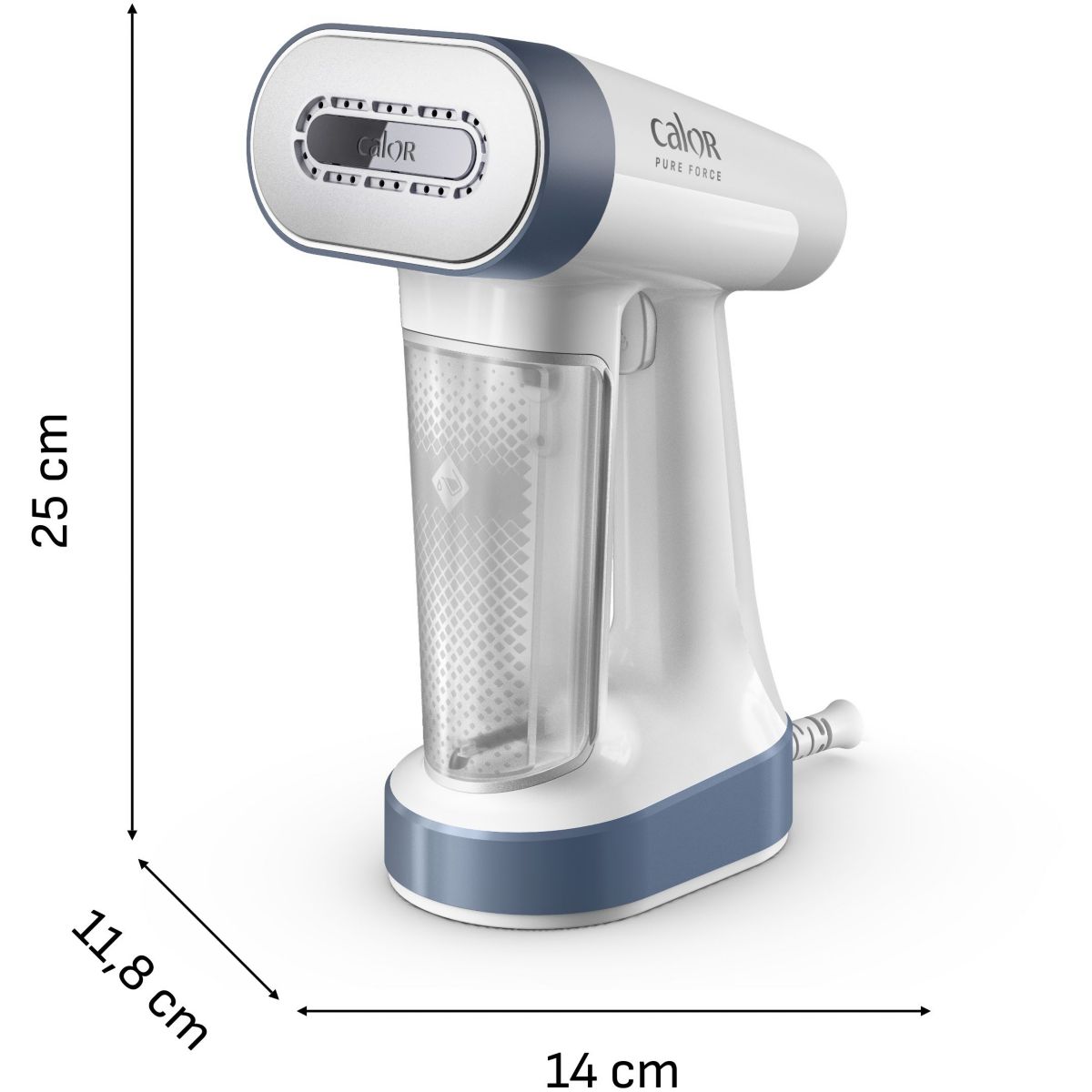 Défroisseur vapeur DT8722C0 Pure Force 2 en 1 couleur unique, CALOR
