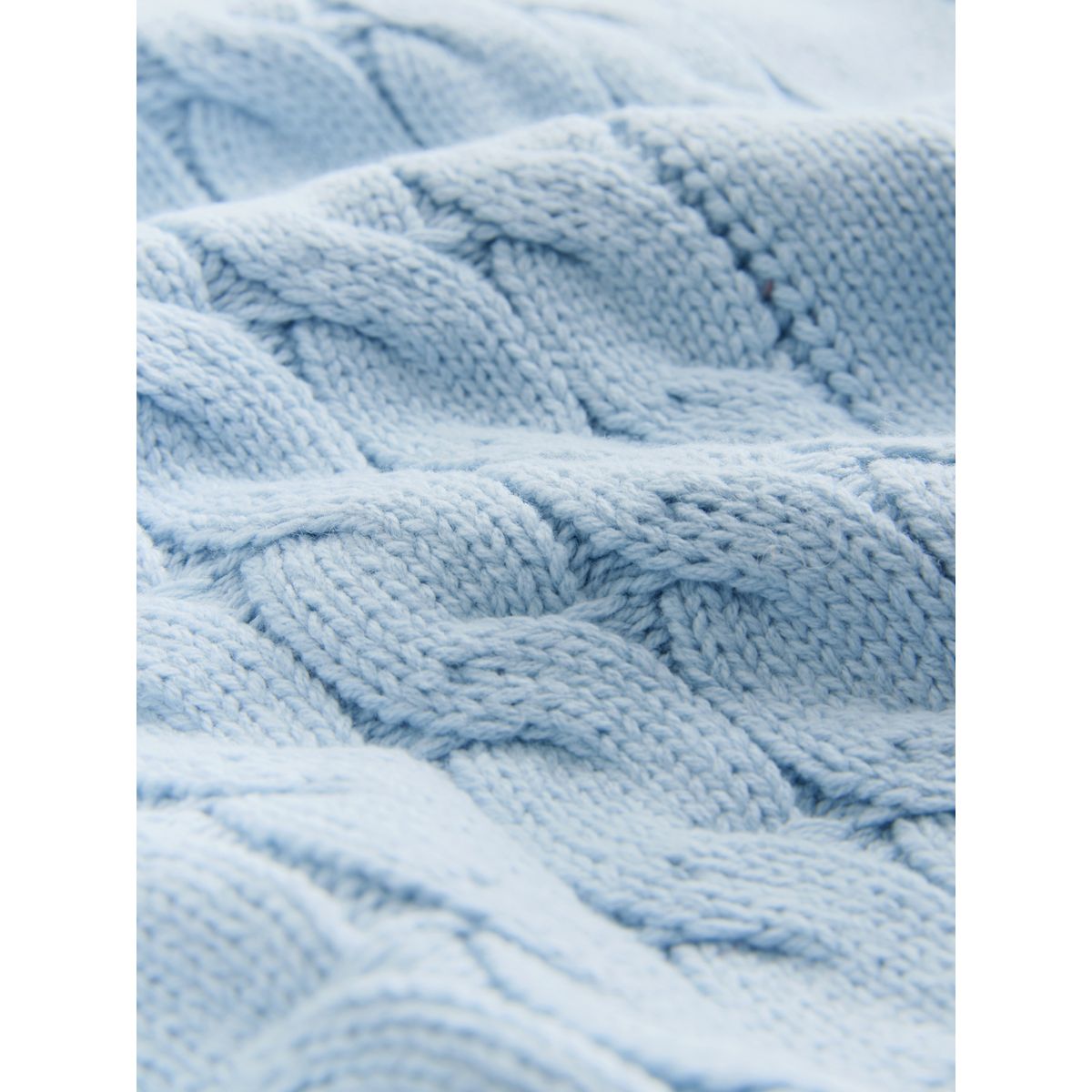 Débardeur en maille torsadée bleu clair, NEXT