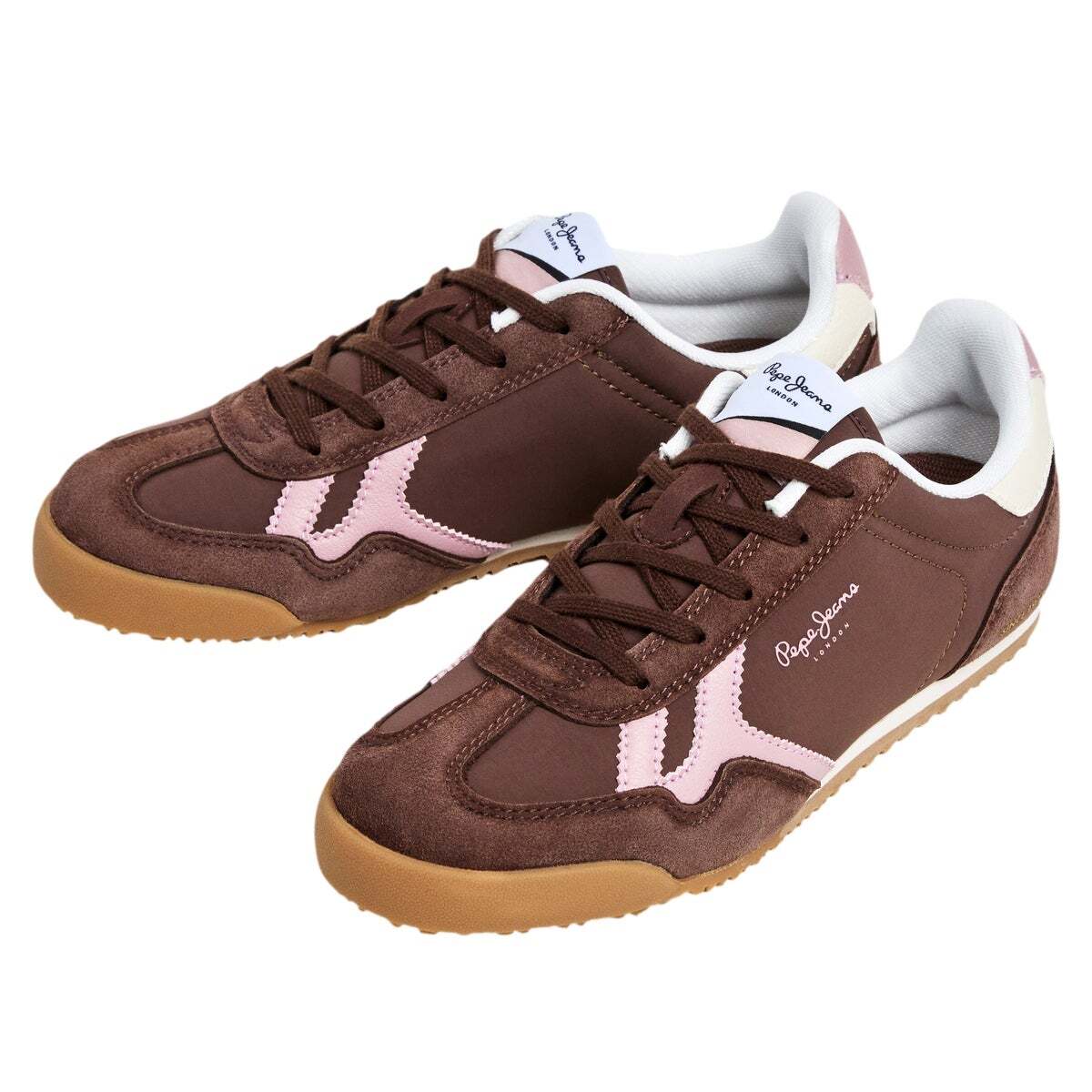 Baskets Combinées brun cerf, PEPE JEANS