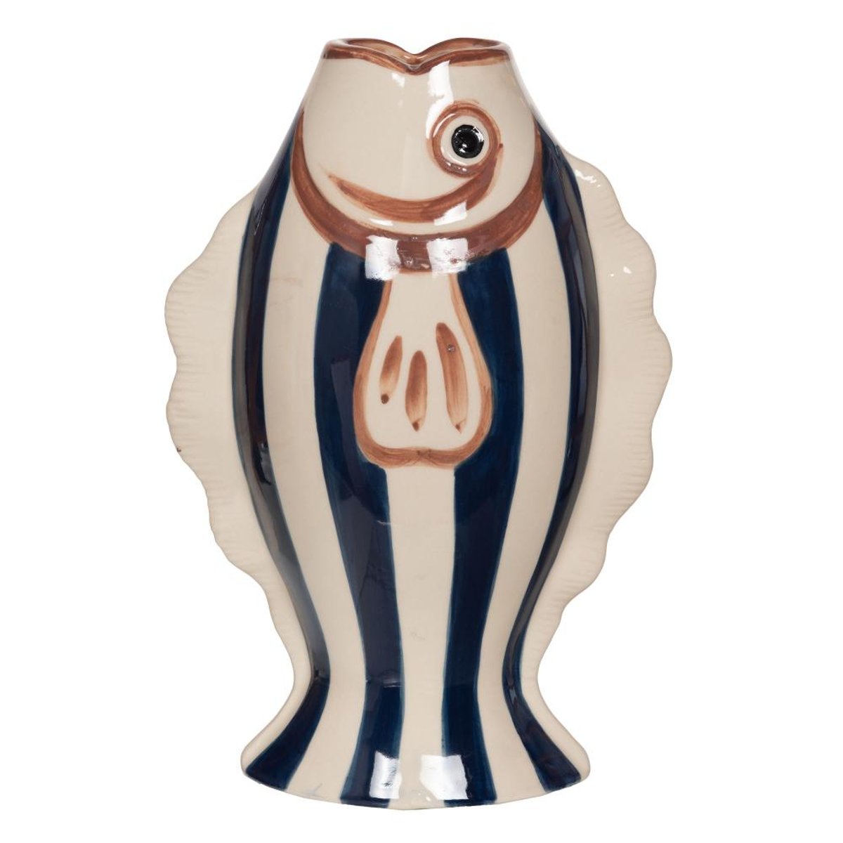 Vase poisson   marine bleu, AMADEUS