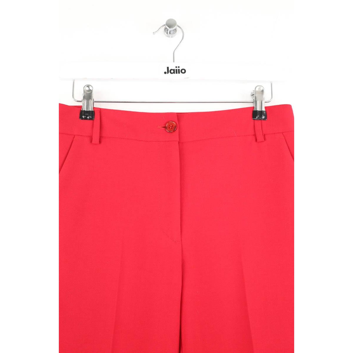 Pantalon droit - Très Bon État rouge, PETITE MENDIGOTE