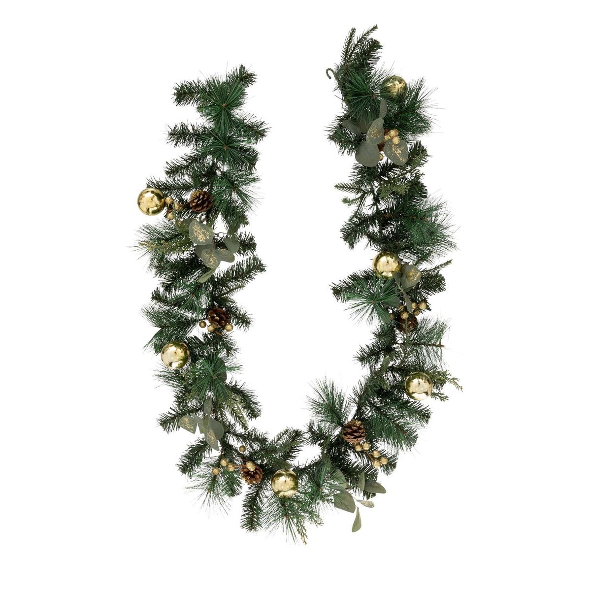 Guirlande de Noël eucalyptus vert, ATMOSPHERA