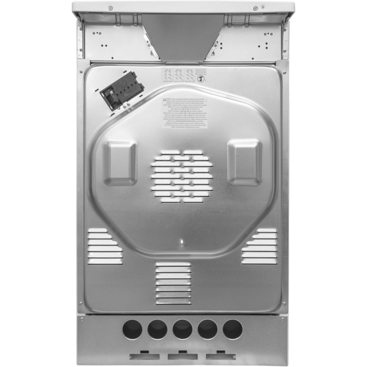 Cuisinière vitrocéramique CV5060 L4b blanc, LISTO