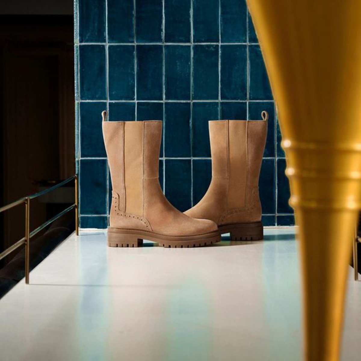 Bottines  D IRIDEA caramel, GEOX