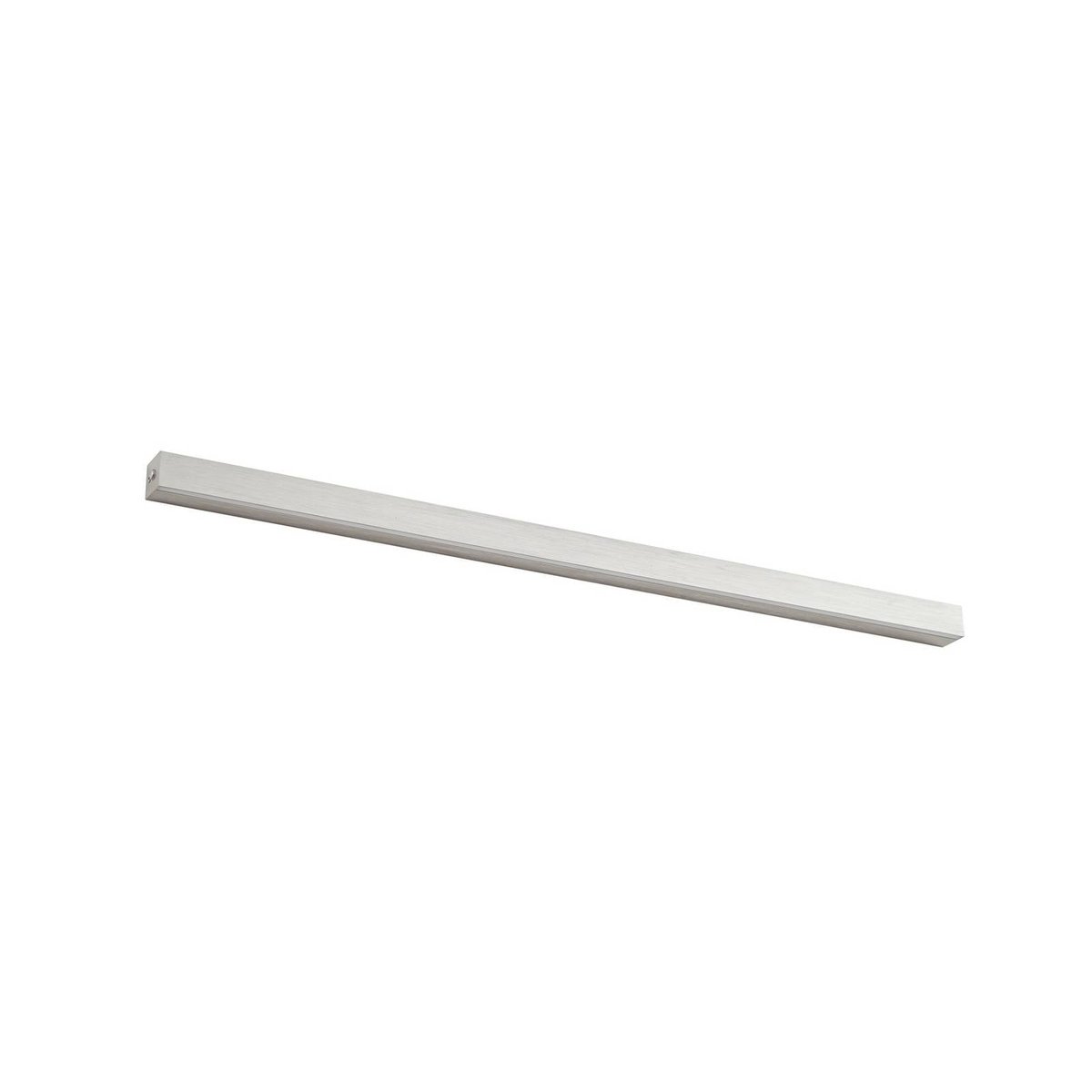 Applique en métal moderneLED, Kinsley nickel, blanc, LUCANDE