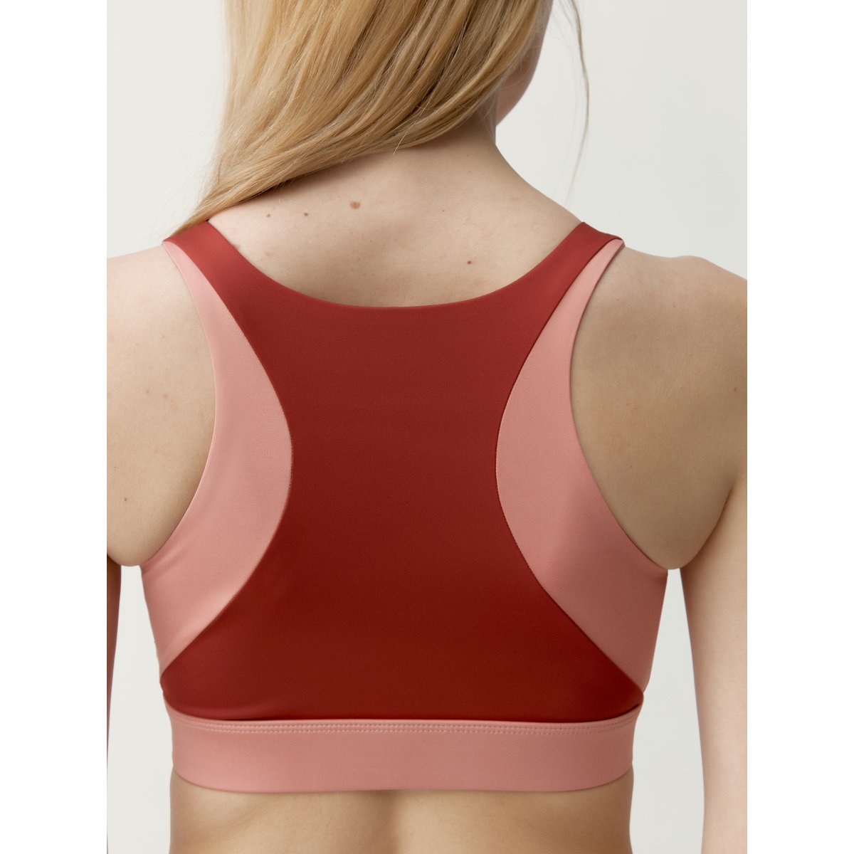 Brassière de Sport Performance Fixation Haute DARANA orange/beige, BORN