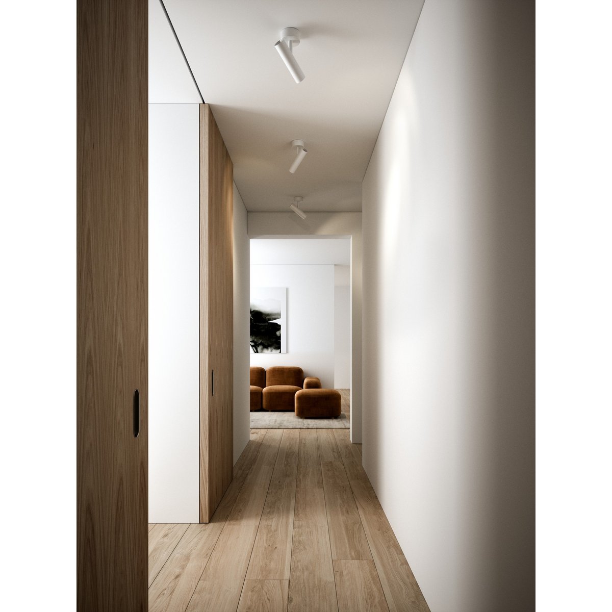 Plafonnier spot rond en métal, MIB 6 blanc, DESIGN FOR THE PEOPLE