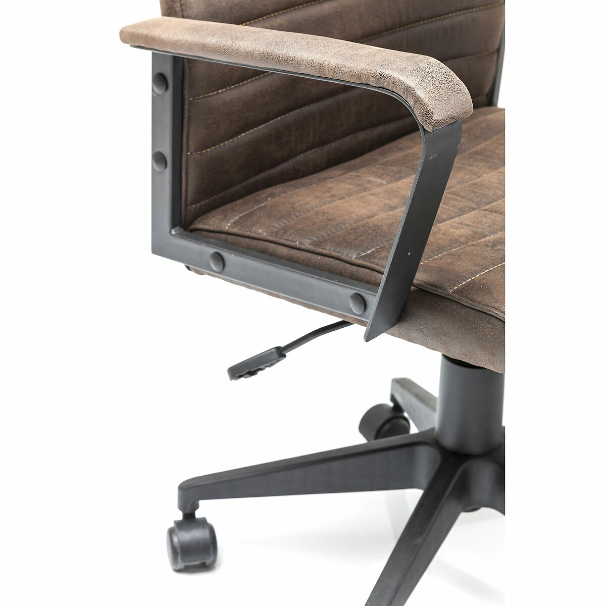 Chaise de bureau pivotante Labora marron marron, KARE DESIGN