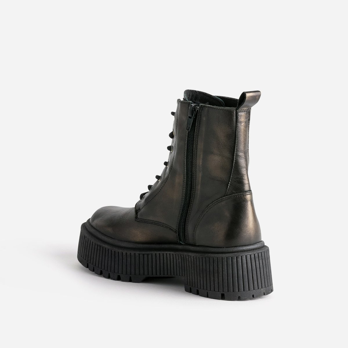 Boots en cuir AMBA bronze, TEXTO