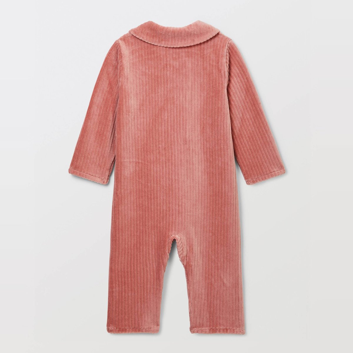 Combinaison longue en maille Oekotex rosette, BOUT'CHOU