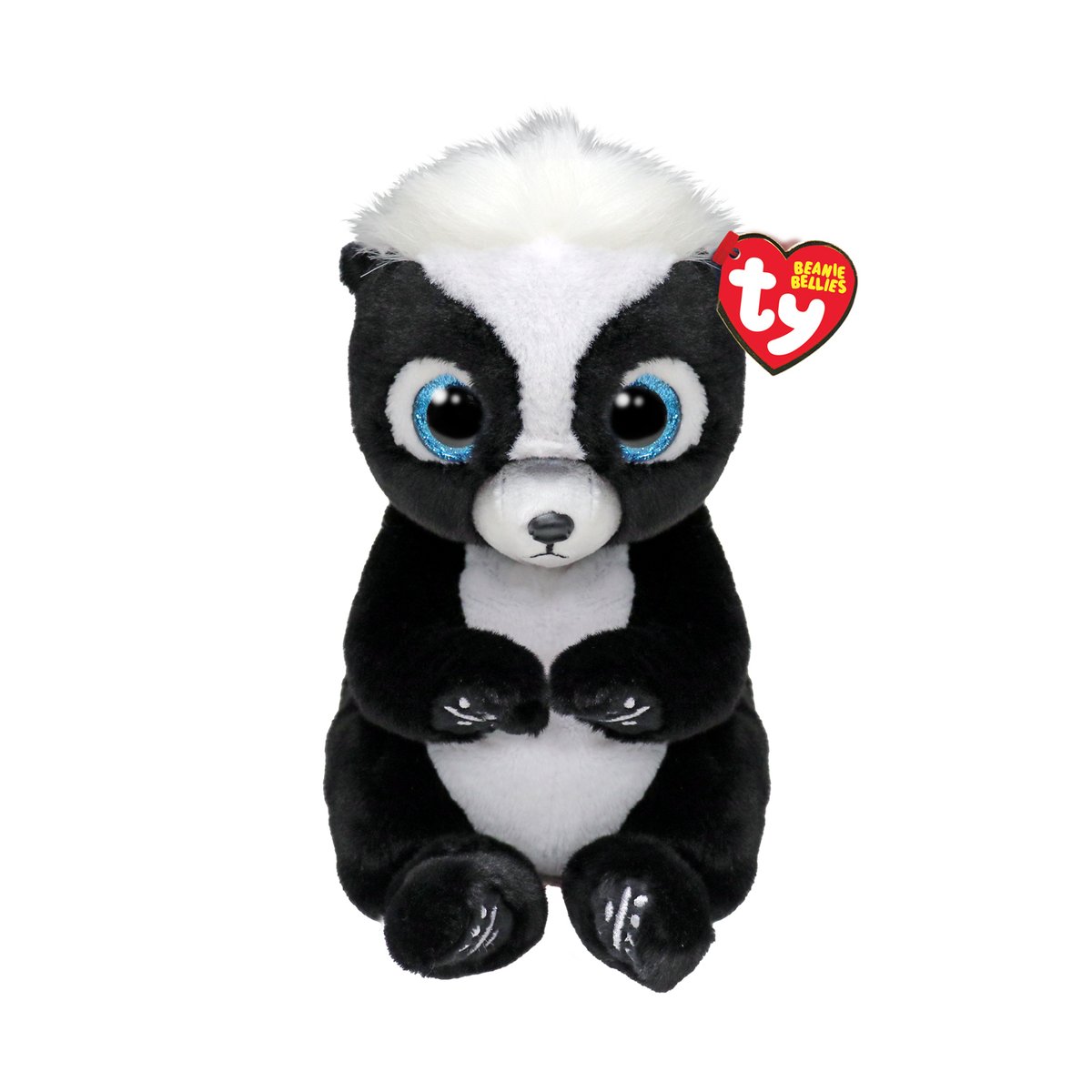 Beanie bellies small Rufus la mouflette blanc, TY