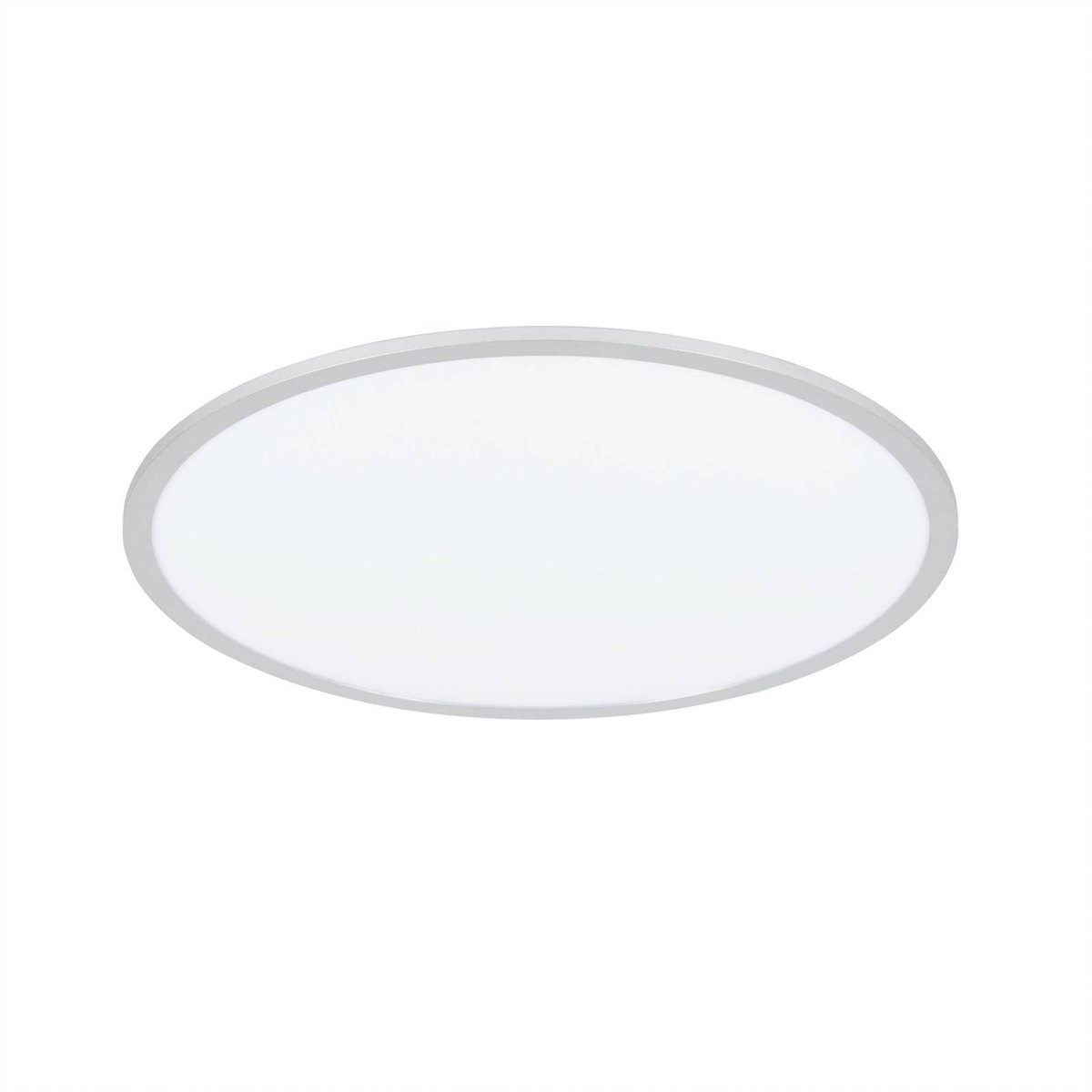 Plafonnier  moderneLED, Narima blanc, argent, LINDBY