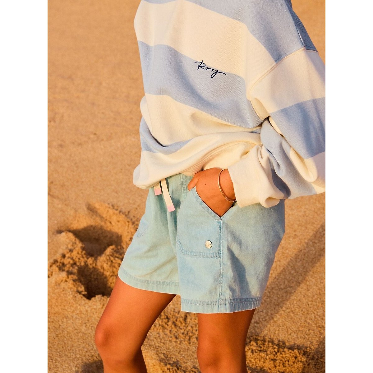 Short bleu clair, ROXY