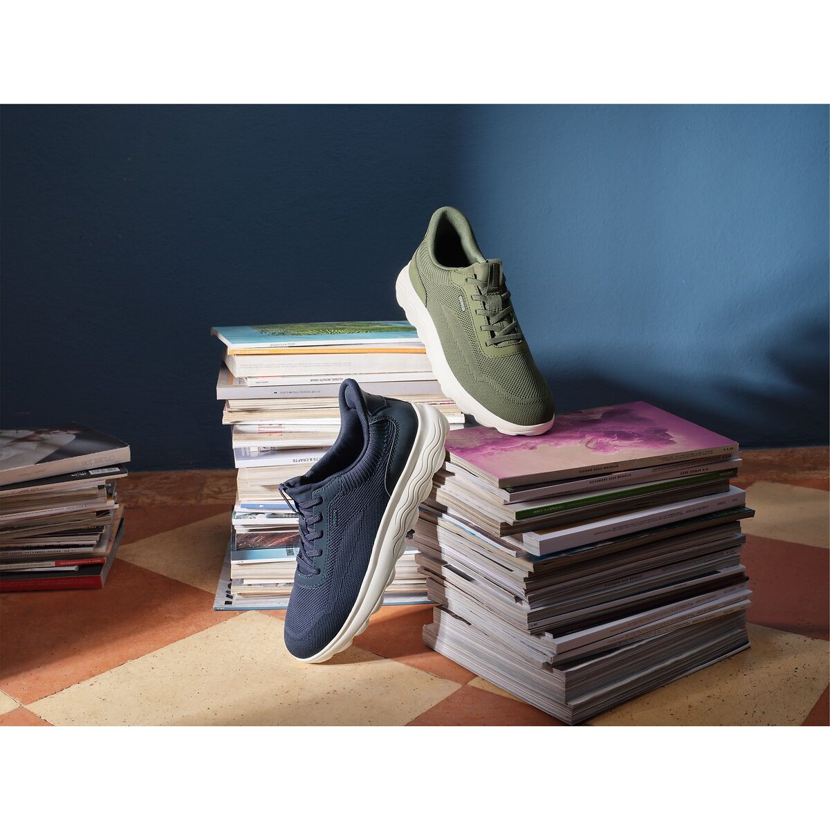 Baskets à enfiler, SPHERICA PLUS FAST IN vert, GEOX