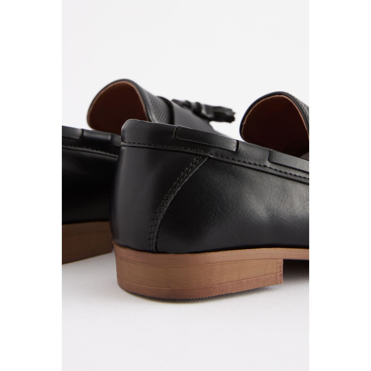 Mocassins habillés à pampil noir, NEXT