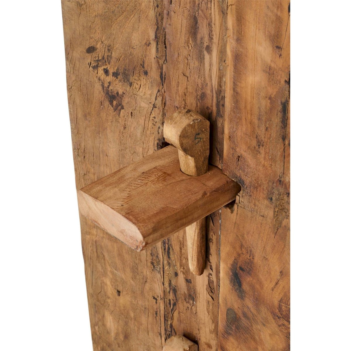 Étagère en bois massif style rustique naturel, RECOLLECTION