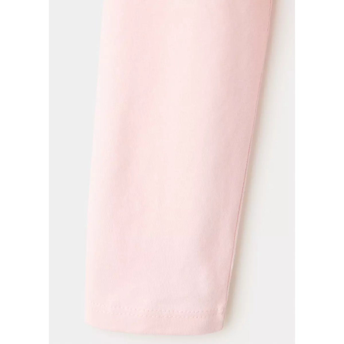 T-shirt en coton à col roulé rose, MANGO BABY