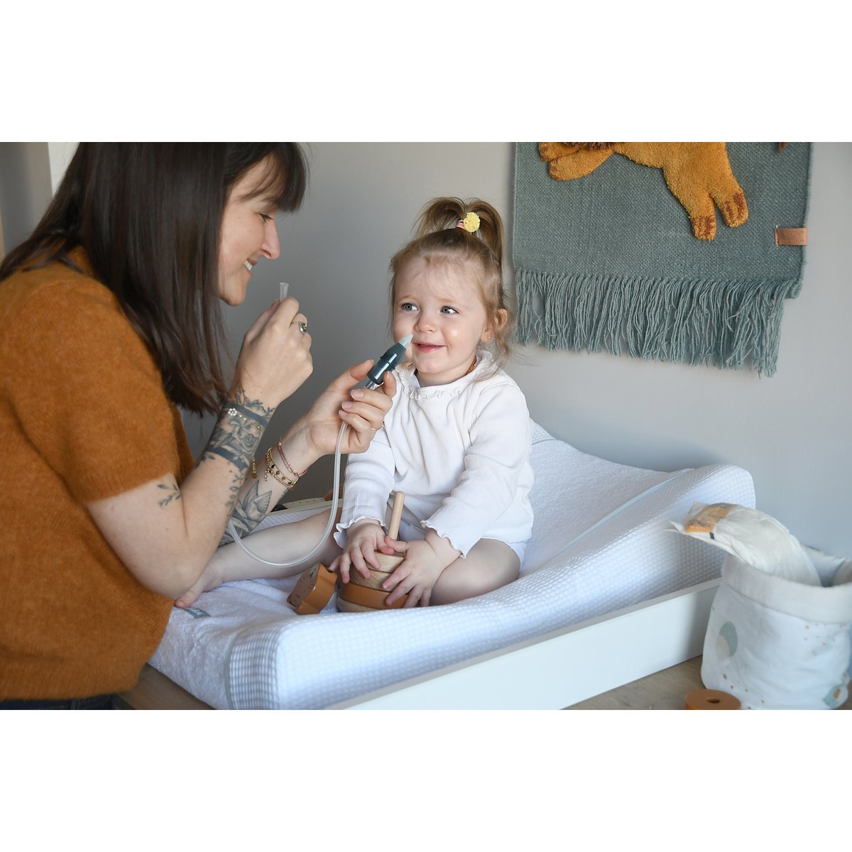 Mouche bébé manuel MINIDOO minéral, BEABA