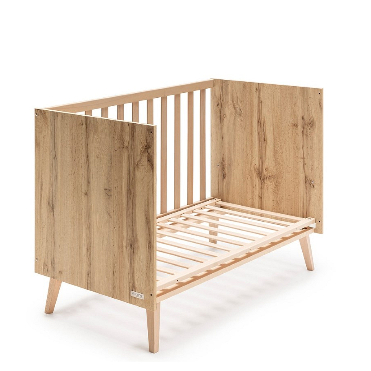 Lit Martha 120x60cm Acacia couleur unique, MICUNA