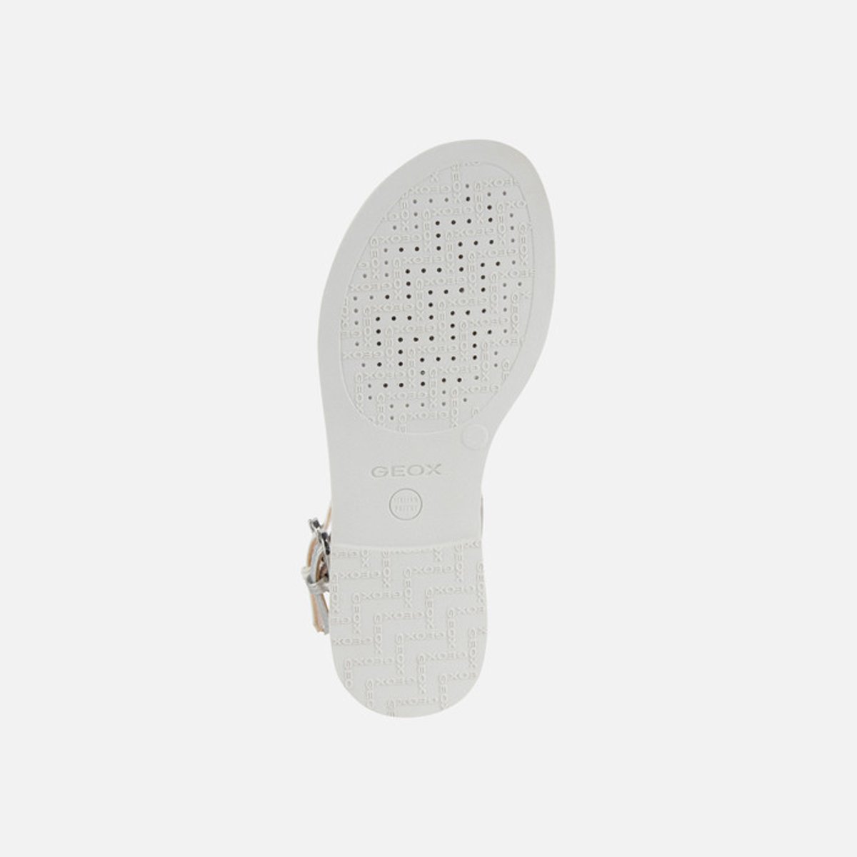 Sandales Karly blanc/argent, GEOX