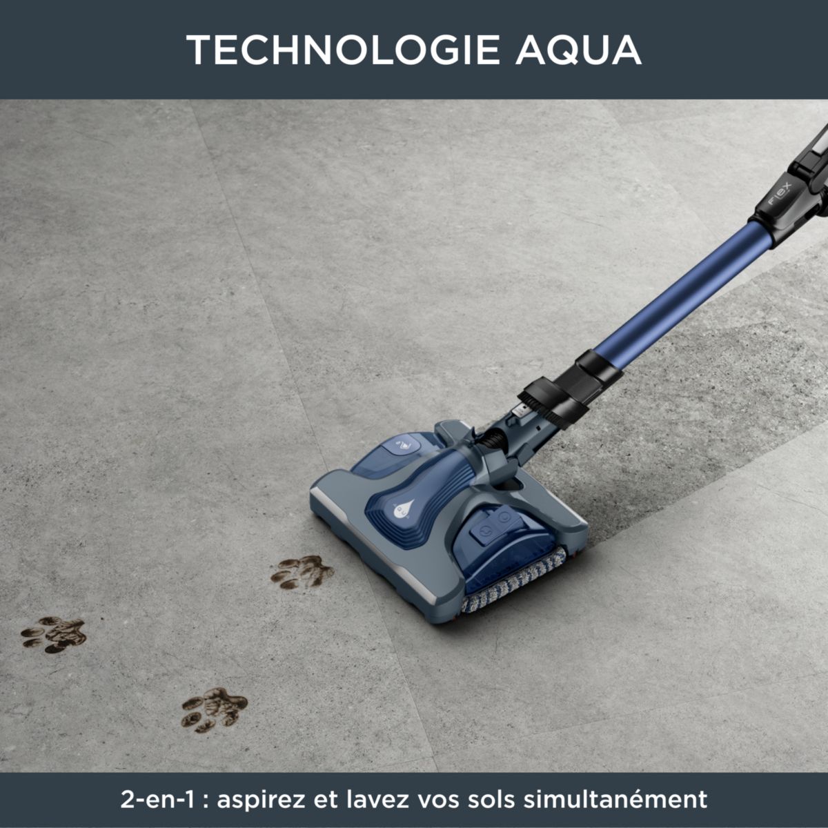 Aspirateur balai X Force Flex 14.60 Aqua Auto YY5508FE couleur unique, ROWENTA