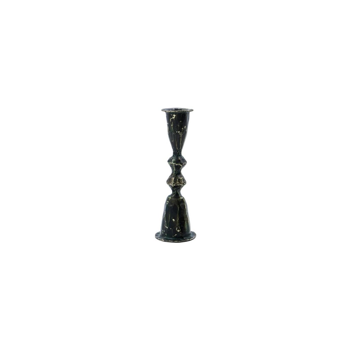 Bougeoir Mero h 16 cm noir, HOUSE DOCTOR