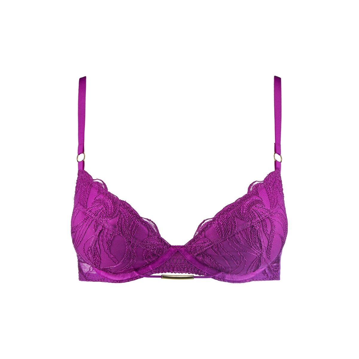 Soutien-gorge Push-up Into The Groove rose, AUBADE
