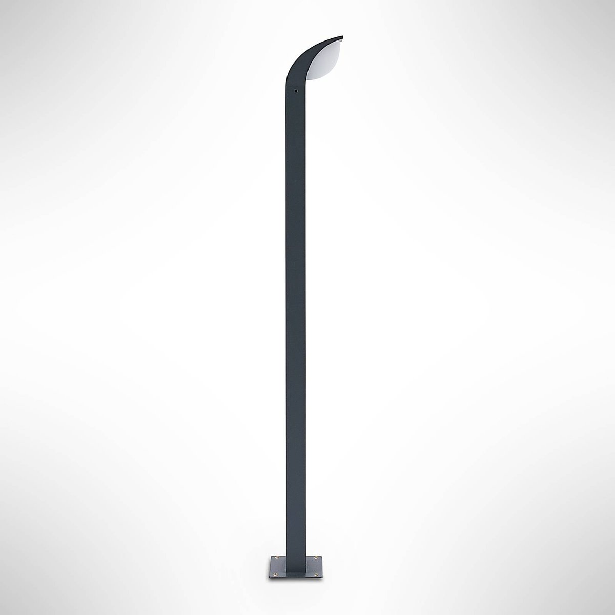 Luminaire extérieur en aluminium moderneLED anthracite, blanc, LUCANDE